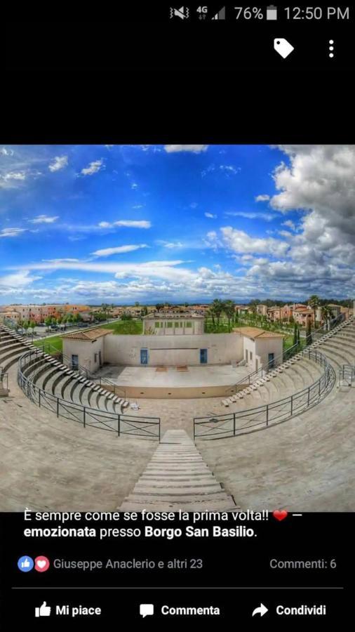 דירות מרינה די פיסטיצ'י Basilicata Host To Host - Sunshine House - Borgo San Basilio מראה חיצוני תמונה